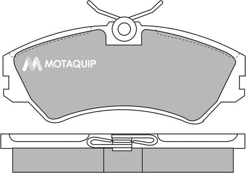 Motaquip LVXL695 - Гальмівні колодки, дискові гальма autozip.com.ua