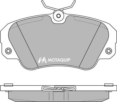 Motaquip LVXL692 - Гальмівні колодки, дискові гальма autozip.com.ua
