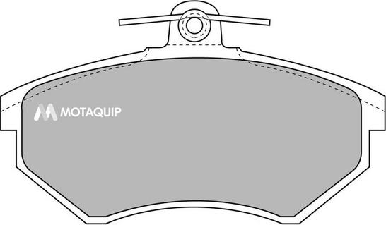 Motaquip LVXL655 - Гальмівні колодки, дискові гальма autozip.com.ua