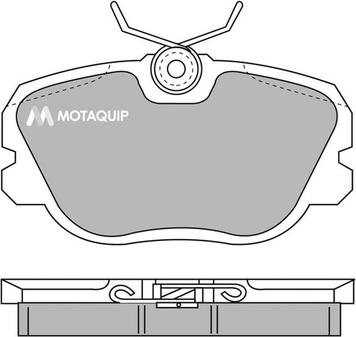 Motaquip LVXL603 - Гальмівні колодки, дискові гальма autozip.com.ua