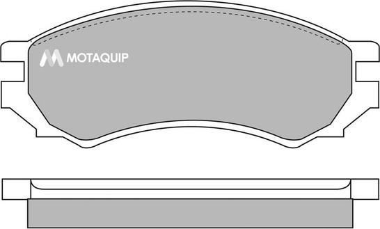 Motaquip LVXL615 - Гальмівні колодки, дискові гальма autozip.com.ua