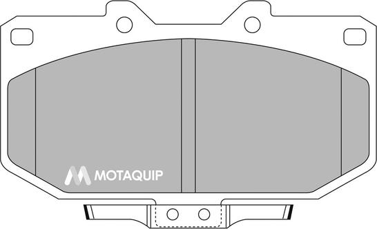 Motaquip LVXL610 - Гальмівні колодки, дискові гальма autozip.com.ua