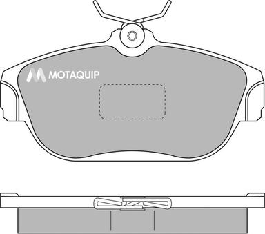 Motaquip LVXL618 - Гальмівні колодки, дискові гальма autozip.com.ua