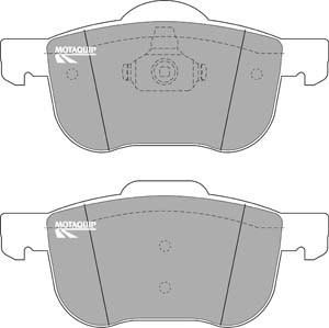 Motaquip LVXL635 - Гальмівні колодки, дискові гальма autozip.com.ua