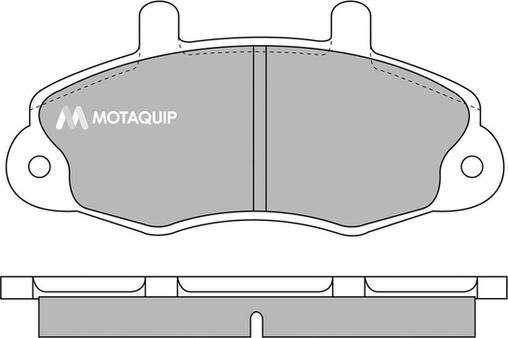 Motaquip LVXL624 - Гальмівні колодки, дискові гальма autozip.com.ua