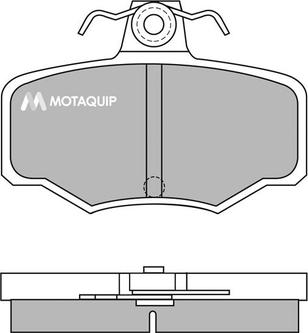 Motaquip LVXL626 - Гальмівні колодки, дискові гальма autozip.com.ua