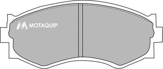 Motaquip LVXL623 - Гальмівні колодки, дискові гальма autozip.com.ua