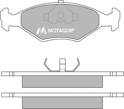 Motaquip LVXL198 - Гальмівні колодки, дискові гальма autozip.com.ua