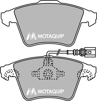 Motaquip LVXL1444 - Гальмівні колодки, дискові гальма autozip.com.ua
