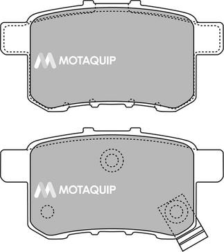 Motaquip LVXL1448 - Гальмівні колодки, дискові гальма autozip.com.ua