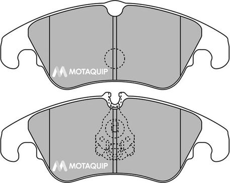 Motaquip LVXL1401 - Гальмівні колодки, дискові гальма autozip.com.ua