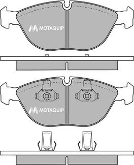 Motaquip LVXL140 - Гальмівні колодки, дискові гальма autozip.com.ua