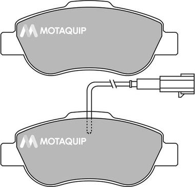 Motaquip LVXL1410 - Гальмівні колодки, дискові гальма autozip.com.ua