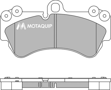 Motaquip LVXL1438 - Гальмівні колодки, дискові гальма autozip.com.ua