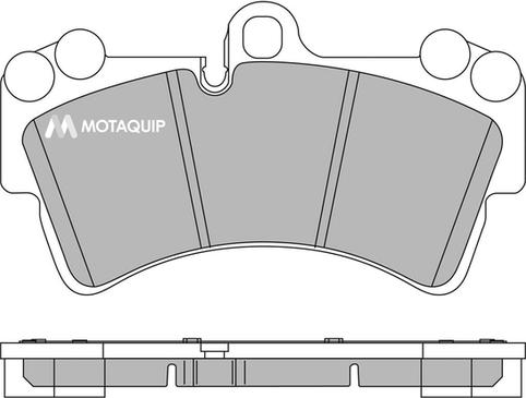 Motaquip LVXL1429 - Гальмівні колодки, дискові гальма autozip.com.ua