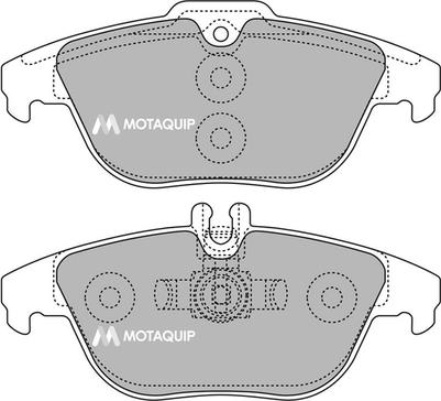 Motaquip LVXL1425 - Гальмівні колодки, дискові гальма autozip.com.ua
