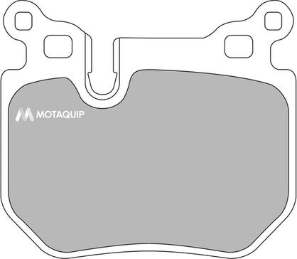Motaquip LVXL1699 - Гальмівні колодки, дискові гальма autozip.com.ua