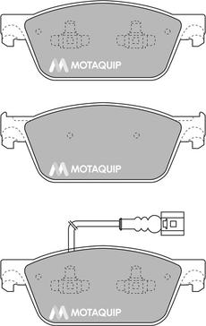 Motaquip LVXL1696 - Гальмівні колодки, дискові гальма autozip.com.ua