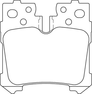 Motaquip LVXL1649 - Гальмівні колодки, дискові гальма autozip.com.ua