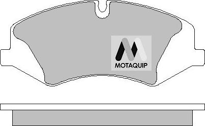 Motaquip LVXL1645 - Гальмівні колодки, дискові гальма autozip.com.ua