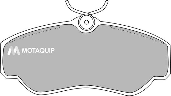 Motaquip LVXL162 - Гальмівні колодки, дискові гальма autozip.com.ua