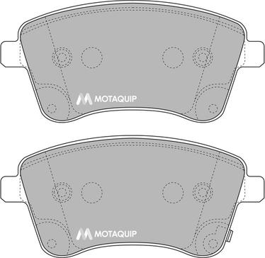 Motaquip LVXL1679 - Гальмівні колодки, дискові гальма autozip.com.ua