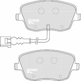 Metzger 0775.01 - Гальмівні колодки, дискові гальма autozip.com.ua