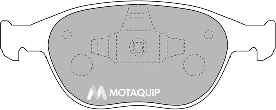 Motaquip LVXL1046 - Гальмівні колодки, дискові гальма autozip.com.ua