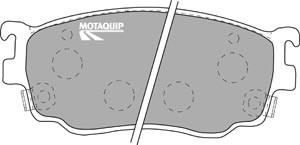 Motaquip LVXL1068 - Гальмівні колодки, дискові гальма autozip.com.ua