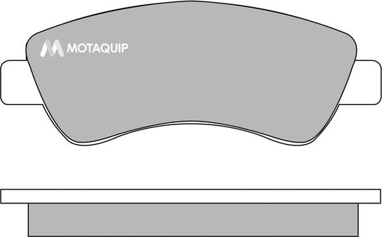Motaquip LVXL1006 - Гальмівні колодки, дискові гальма autozip.com.ua