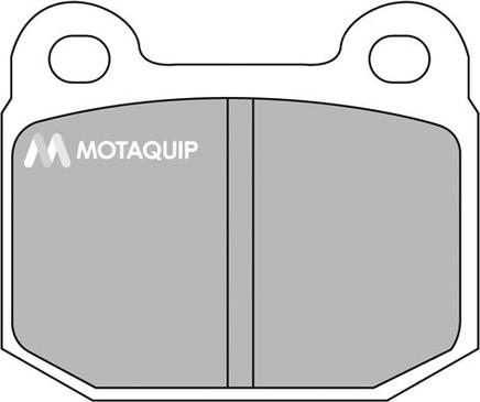 Motaquip LVXL1001 - Гальмівні колодки, дискові гальма autozip.com.ua