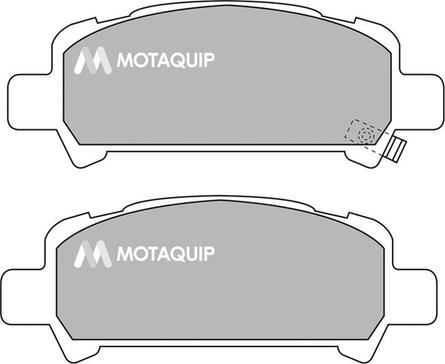 Motaquip LVXL1010 - Гальмівні колодки, дискові гальма autozip.com.ua