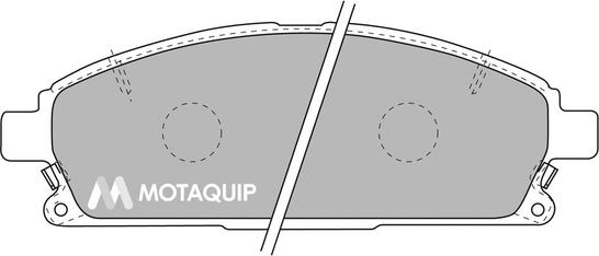Motaquip LVXL1085 - Гальмівні колодки, дискові гальма autozip.com.ua