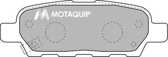Motaquip LVXL1086 - Гальмівні колодки, дискові гальма autozip.com.ua