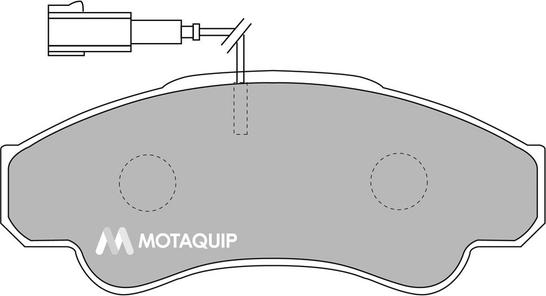 Motaquip LVXL1034 - Гальмівні колодки, дискові гальма autozip.com.ua