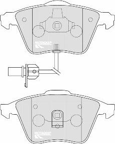 Motaquip LVXL1031 - Гальмівні колодки, дискові гальма autozip.com.ua