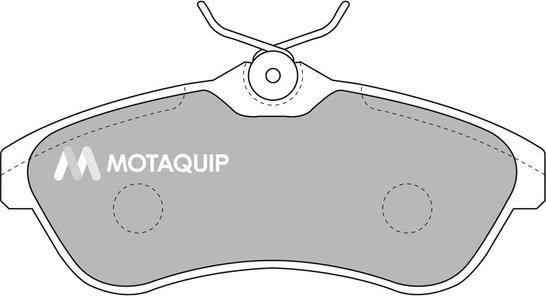 Motaquip LVXL1033 - Гальмівні колодки, дискові гальма autozip.com.ua