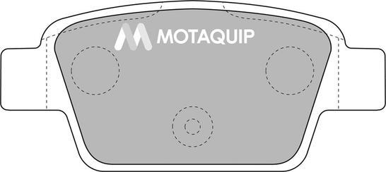 Motaquip LVXL1037 - Гальмівні колодки, дискові гальма autozip.com.ua