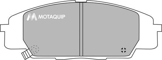 Motaquip LVXL1023 - Гальмівні колодки, дискові гальма autozip.com.ua