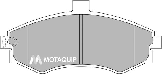 Motaquip LVXL1190 - Гальмівні колодки, дискові гальма autozip.com.ua