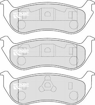 Motaquip LVXL1198 - Гальмівні колодки, дискові гальма autozip.com.ua