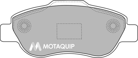 Motaquip LVXL1147 - Гальмівні колодки, дискові гальма autozip.com.ua