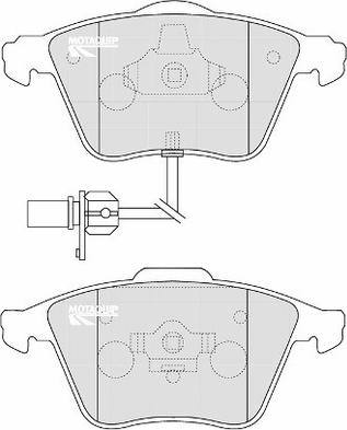 Motaquip LVXL1165 - Гальмівні колодки, дискові гальма autozip.com.ua