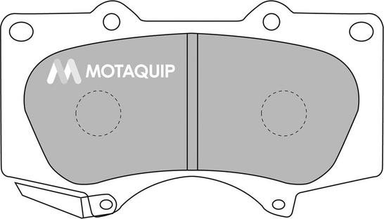 Motaquip LVXL1106 - Гальмівні колодки, дискові гальма autozip.com.ua