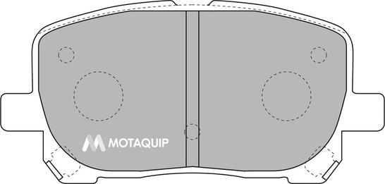 Motaquip LVXL1103 - Гальмівні колодки, дискові гальма autozip.com.ua