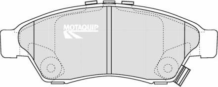 Motaquip LVXL1102 - Гальмівні колодки, дискові гальма autozip.com.ua