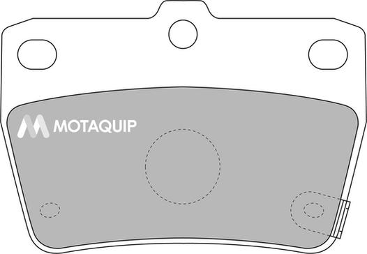 Motaquip LVXL1110 - Гальмівні колодки, дискові гальма autozip.com.ua