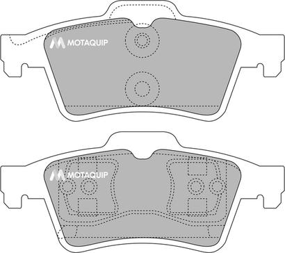 Motaquip LVXL1118 - Гальмівні колодки, дискові гальма autozip.com.ua