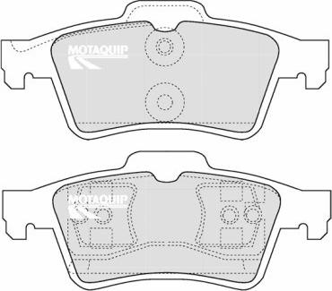 Motaquip LVXL1118 - Гальмівні колодки, дискові гальма autozip.com.ua