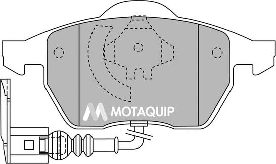 Motaquip LVXL1125 - Гальмівні колодки, дискові гальма autozip.com.ua